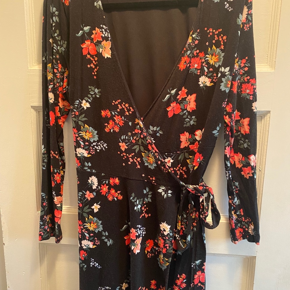 Casual wrap dress